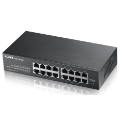 Zyxel GS1100-16 16-Port Gigabit Ethernet Switch - High Performance & Reliable Networking Solution | SKU: 4718937571376